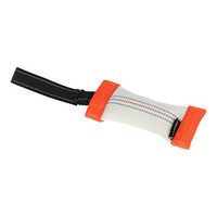 Produktbild von Kerbl Trainingsdummy für Hunde aus Naturkautschuk weiß/orange Größe M