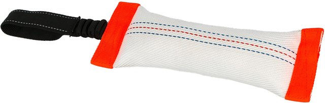 Kerbl Trainingsdummy Hundespielzeug mit Schlaufe Weiß/Orange Medium - 1 Stk. – Bild 1 von 2