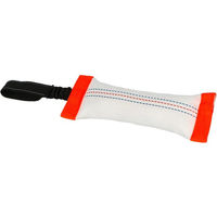 Produktbild von Kerbl Trainingsdummy Hundespielzeug mit Schlaufe Weiß/Orange Medium - 1 Stk.