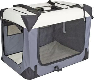 Produktbild von Kerbl Transportbox für Hunde in Grau