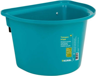 Kerbl Transporteimer mit Einhängebügel Aquamarin aus Kunststoff und Metall - 20 l – Bild 1 von 1