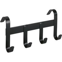 Produktbild von Kerbl Trensenhalter aus Metall mit 4 Haken in Schwarz - 1 Stk.