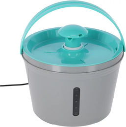 Kerbl Trinkbrunnen für Katzen und Welpen 1,6 l Grau Blau – Bild 1 von 9