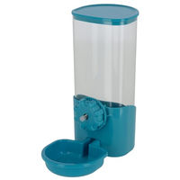 Produktbild von Kerbl Trinkflasche Wasserspender für Kaninchen und Meerschweinchen aus Kunststoff 850 ml blau transparent