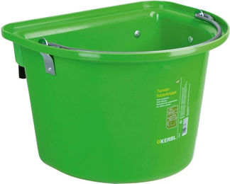 Kerbl Turnier-Futterkrippe für Pferde aus Kunststoff und Metall in Grün mit Einhängebügel und Tragegriff - 0,34 kg – Bild 1 von 1
