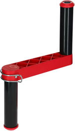 Produktbild von Kerbl Twist Butler Kurbel aus Metall in Rot