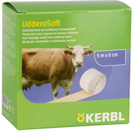 Kerbl UdderoSoft Zitzenverband zur Euterpflege 6 cm x 5 m - 5 m – Bild 1 von 6