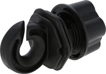 Produktbild von Kerbl Vario Classic Ringisolator Elektrozaun-Zubehör aus Kunststoff Schwarz 10 Stück