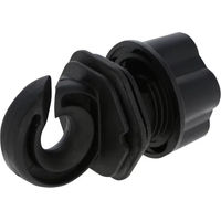 Produktbild von Kerbl Vario Classic Ringisolator Elektrozaun-Zubehör aus Kunststoff Schwarz 10 Stück