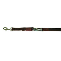 Produktbild von Kerbl Vegas Führleine für Hunde aus Leder braun 240 cm - 240 cm