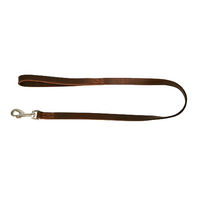 Produktbild von Kerbl Vegas Führleine für Hunde aus Leder in Braun 100cm - 100 cm