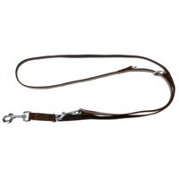 Produktbild von Kerbl Vegas Führleine für Hunde aus Leder in Braun 200 cm Länge - 200 cm