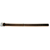 Produktbild von Kerbl Vegas Hundehalsband aus Leder Braun 35 mm Breite 46-52 cm