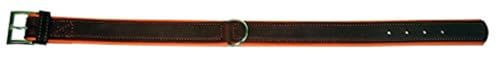 Kerbl Vegas Hundehalsband aus Leder Braun 35 mm Breite 50-58 cm – Bild 1 von 7