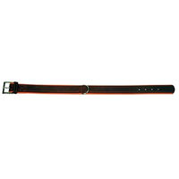 Produktbild von Kerbl Vegas Hundehalsband aus Leder Braun 35 mm Breite 50-58 cm