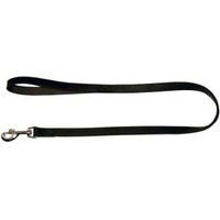 Produktbild von Kerbl Vegas Hundeleine aus Leder Schwarz 100 cm - 100 cm