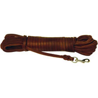 Produktbild von Kerbl Vegas Schweißleine aus Qualitätsleder für Hunde 8 mm 10 m - 10 m