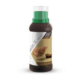 Produktbild von Kerbl Verm-X Kräutermischung Ergänzungsfutter für Geflügel wie Huhn Ente Gans und Pute zur Unterstützung der Verdauung und des Magen-Darm-Traktes ohne tierisches Protein