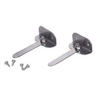 Produktbild von Kerbl Verschlussset für HayBox Netzrahmenöffnung aus Metall in Silber