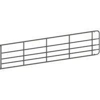 Produktbild von Kerbl Verstellbare Grasbarriere aus verzinktem Metall in Silber und Grau 2-3m