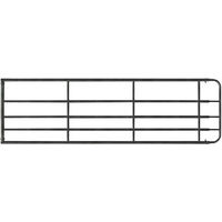 Produktbild von Kerbl Verstellbares Weidetor aus Metall verzinkt Silber 90cm inkl. Montageset