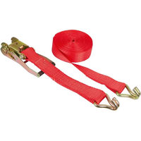 Produktbild von Kerbl Verzurrgurt aus Polyester in Rot nach DIN EN 12195-2