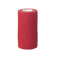 Produktbild von Kerbl VetLastic Selbsthaftende Hufbandage Rot 10cm - 10 cm