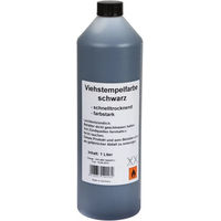 Produktbild von Kerbl Viehstempelfarbe Schwarz 1000ml