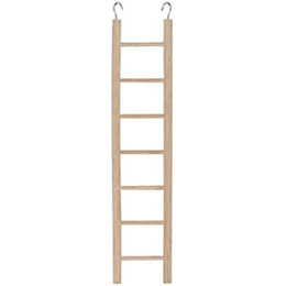 Produktbild von Kerbl Vogelleiter aus Holz für Wellensittiche mit Haken 32cm