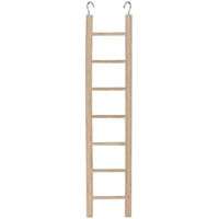 Produktbild von Kerbl Vogelleiter aus Holz für Wellensittiche mit Haken 32cm