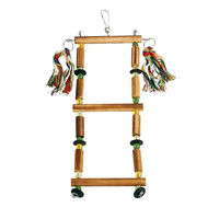 Produktbild von Kerbl Vogelleiter für Wildvögel aus Naturmaterial 35 x 10 cm bunt