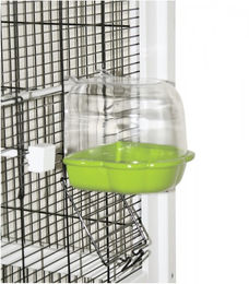 Kerbl Vogelvoliere aus Holz für Wildvögel in Weiß 82 x 67 x 152 cm – Bild 1 von 2