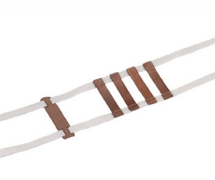 Kerbl Vorfallbandage aus Nylon mit Ledereinsatz in Braun Größe L – Bild 1 von 4