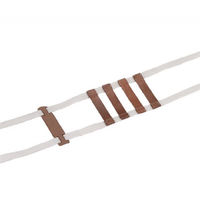 Produktbild von Kerbl Vorfallbandage aus Nylon mit Ledereinsatz in Braun Größe L