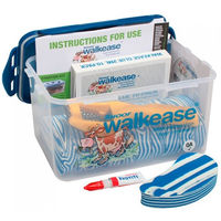 Produktbild von Kerbl Walkease Klauenbehandlung Starter-Set zur Hufpflege Größe L 10er-Pack Blau