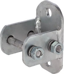Produktbild von Kerbl Wand- und Bodenbefestigung für Pre-Panels aus Metall in Silber