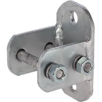 Produktbild von Kerbl Wand- und Bodenbefestigung für Pre-Panels aus Metall in Silber