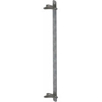 Produktbild von Kerbl Wandbefestigung aus verzinktem Metall in Silber und Grau