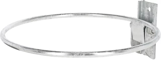 Kerbl Wandhalterung für klappbare Eimer aus verzinktem Metall in Silber – Bild 1 von 3