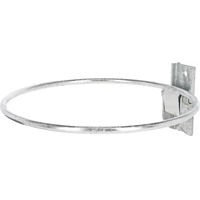 Produktbild von Kerbl Wandhalterung für klappbare Eimer aus verzinktem Metall in Silber