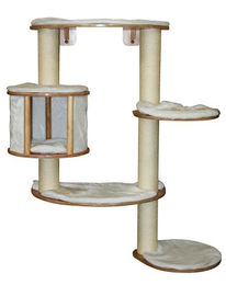Kerbl Wandkratzbaum Dolomit Pro für Katzen aus Plüsch 117 x 106 cm – Bild 1 von 2