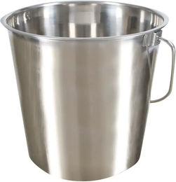 Produktbild von Kerbl Wassereimer aus Edelstahl in Silber