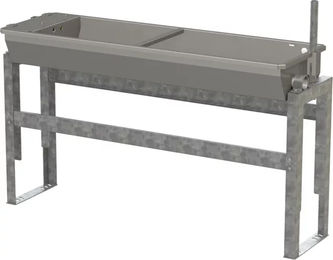 Produktbild von Kerbl Wassertrog für Heizungsställe 110 Watt in Silber und Grau
