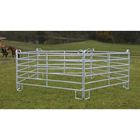 Produktbild von Kerbl Weidepanel Verzinktes Metall Zaunelement Silber 360 cm