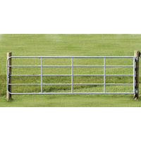 Produktbild von Kerbl Weidetor aus Metall verstellbar 2 m bis 3 m silberfarben