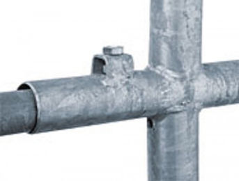 Kerbl Weidetor verstellbar 5-6 m verzinktes Metall Silber – Bild 1 von 5