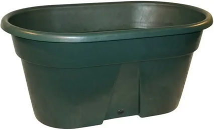 Produktbild von Kerbl Weidetränke aus Kunststoff in Grün ohne Ablassschraube - 380 l