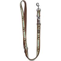 Produktbild von Kerbl Wild Life Hundeleine aus Nylon in Braun und Türkis 200cm - 200 cm