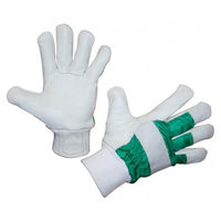 Produktbild von Kerbl Winterhandschuh Wood II aus Ziegenleder mit Strickbund Größe 9 wasserabweisend
