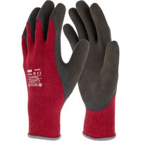 Produktbild von Kerbl WithGarden Thermo Soft Handschuhe mit Fleece-Futter wasserabweisend Rot Taille 8